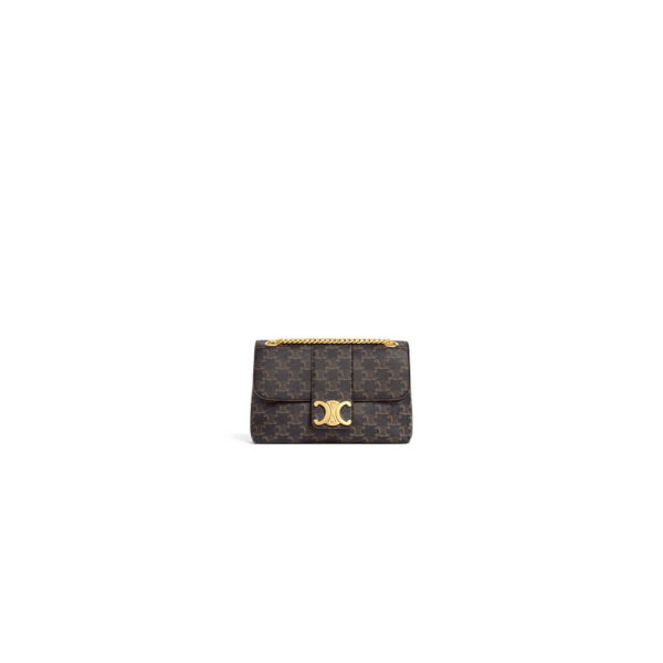 Medium CELINE VICTOIRE BAG WITH LOGO PRINT
