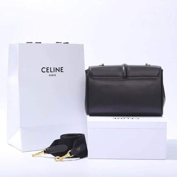 CELINE Teen 16 Soft in Supple Calfskin (High-end Grade) - Image 4