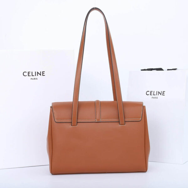 CELINE Medium Soft 16 Bag in Smooth Calfskin (High-end Grade) - Image 4