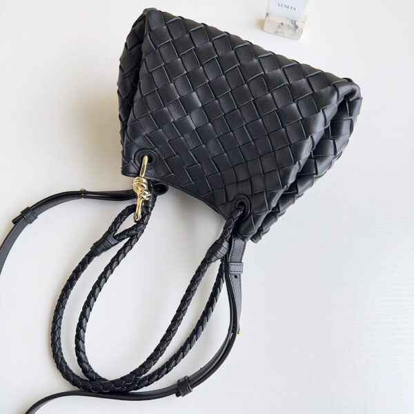 Black Bottega Veneta Small Parachute - Image 4