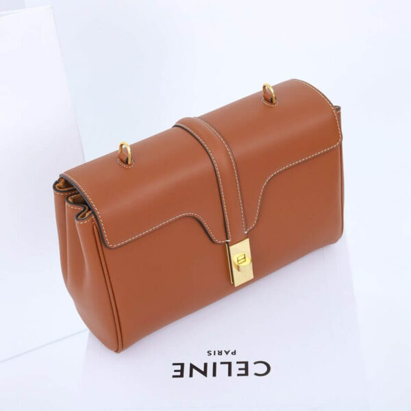 CELINE Teen 16 Soft in Supple Calfskin(High-end Grade) - Image 6