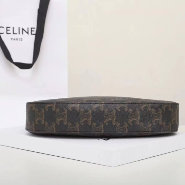 CELINE TILLY medium bag in shiny calf leather - Image 6