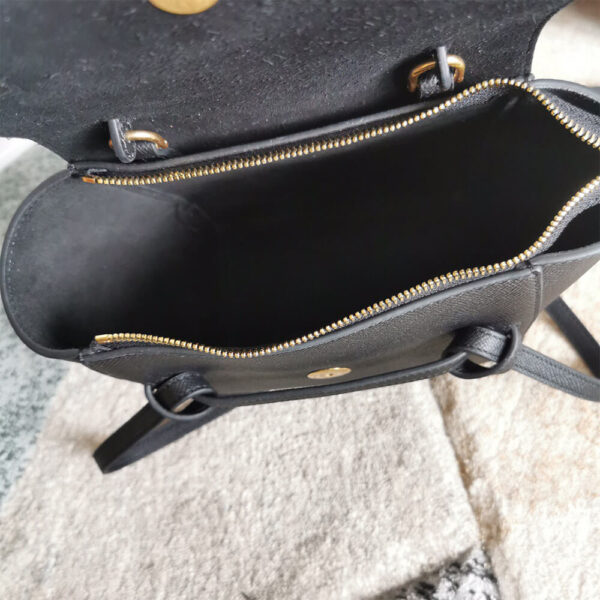 Black CELINE NANO BELT BAG - Image 8