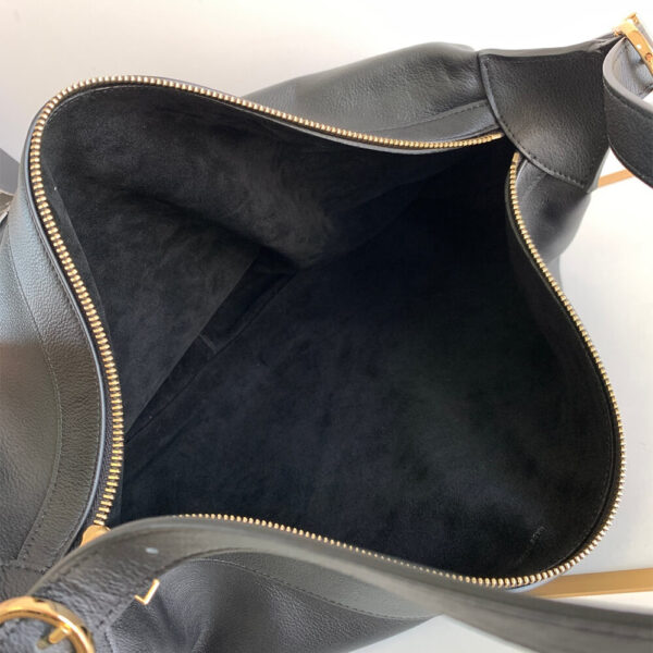 Black CELINE Large Romy bag in soft calfskin - Image 8